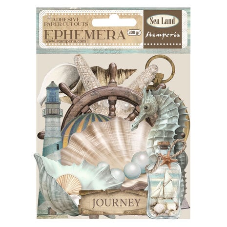 Stamperia - Sea Land Ephemera (56pcs)