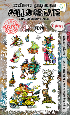 AALL & Create - Stamp Set A6 Cursed Journey