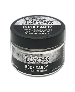 Tim Holtz Distress Stickles Dry Glitter - Clear Rock Candy