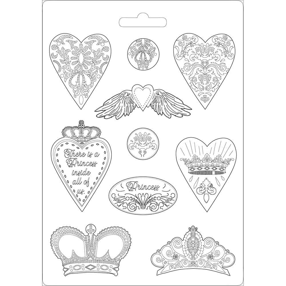 stamperia-soft-mould-a4-hearts-and-crowns-k3pta471