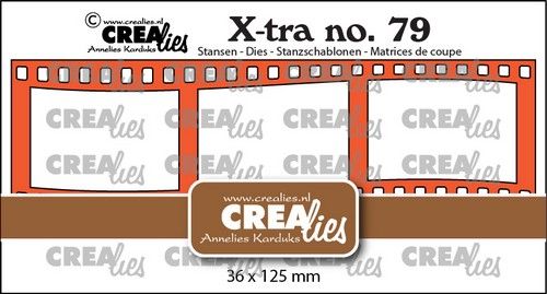 Crealies Xtra Filmstreifen wellig horizontal