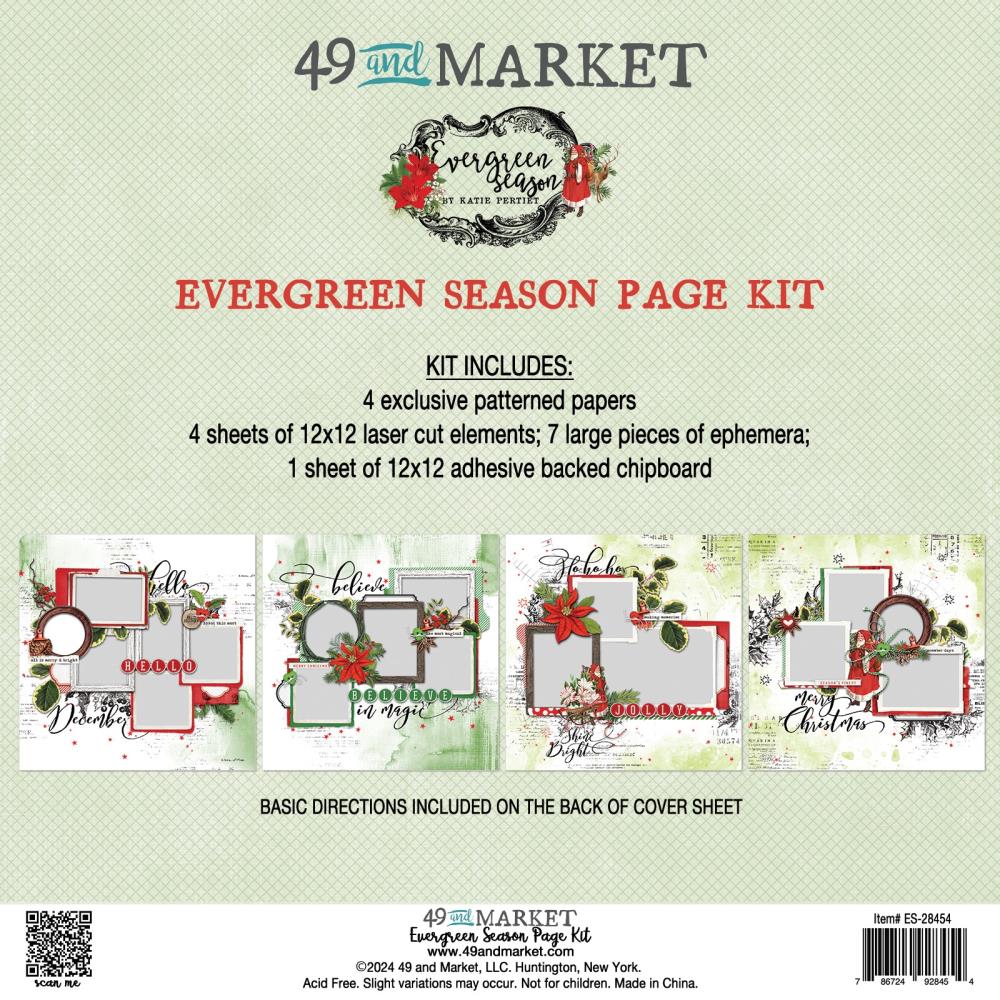 49 And Market Page Kit - Evergreen Season