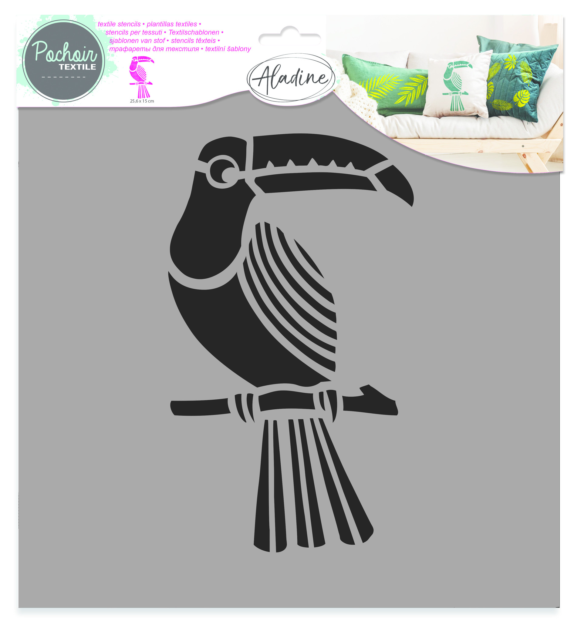 aladine-textile-stencil-toucan-81019