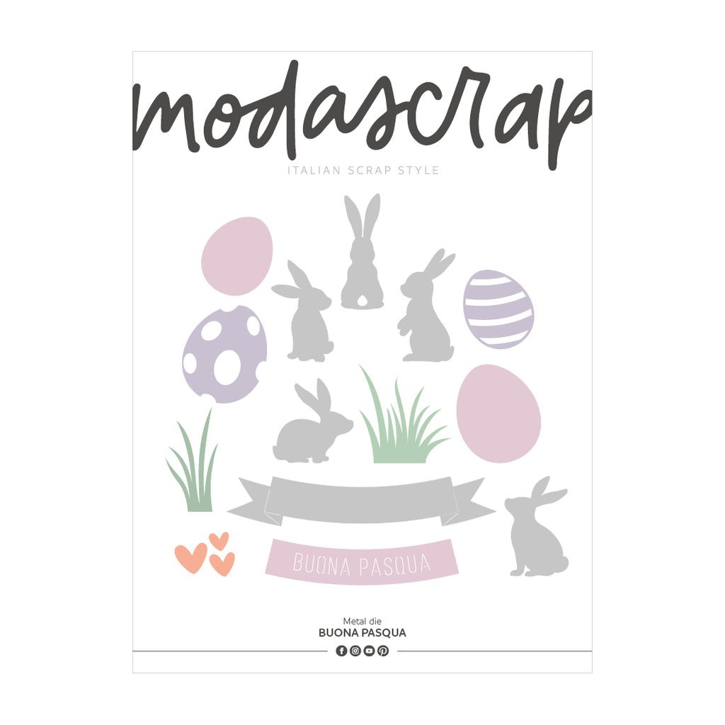 MODASCRAP FUSTELLA - BUONA PASQUA