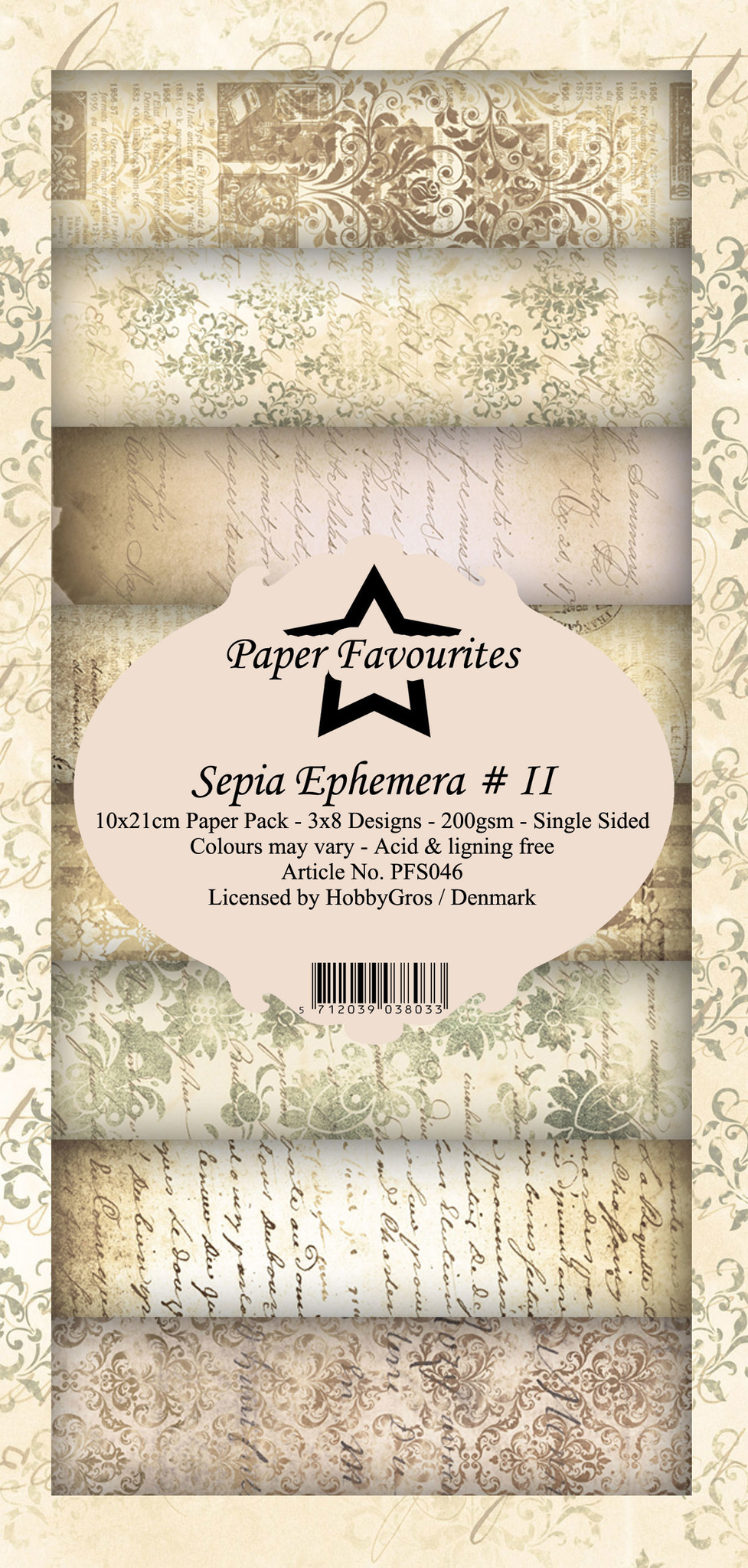 paper-favourites-sepia-ephemera-ii-slim-paper-pack