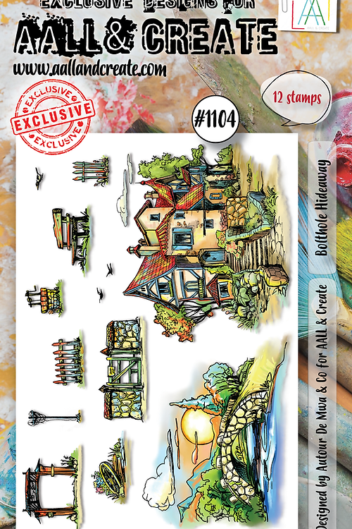 AALL & Create - Stamp Set A6 Bolthole Hideaway