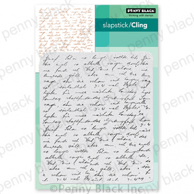 Penny Black - LETTER BACKGROUND4.5"x5.3"