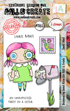 AALL and Create - Stamp Set Snail Mail A7