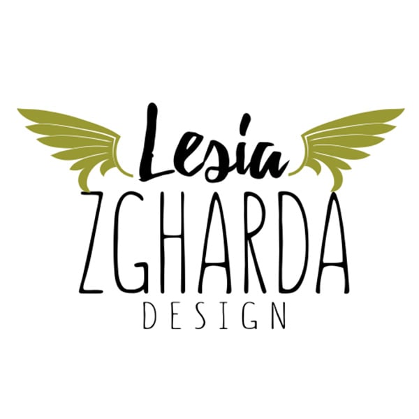 Logo Lesia Zgharda Design