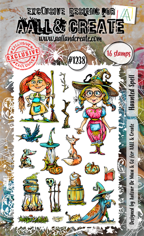 AALL & Create - Stamp Set A6 Haunted Spell