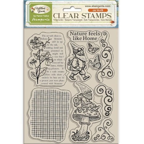 Stamperia- Hidden Grove Clear Stamps Gnome