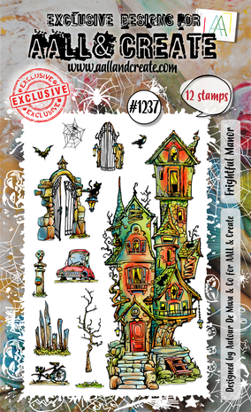 AALL & Create - Stamp Set A6 Frightful Manor