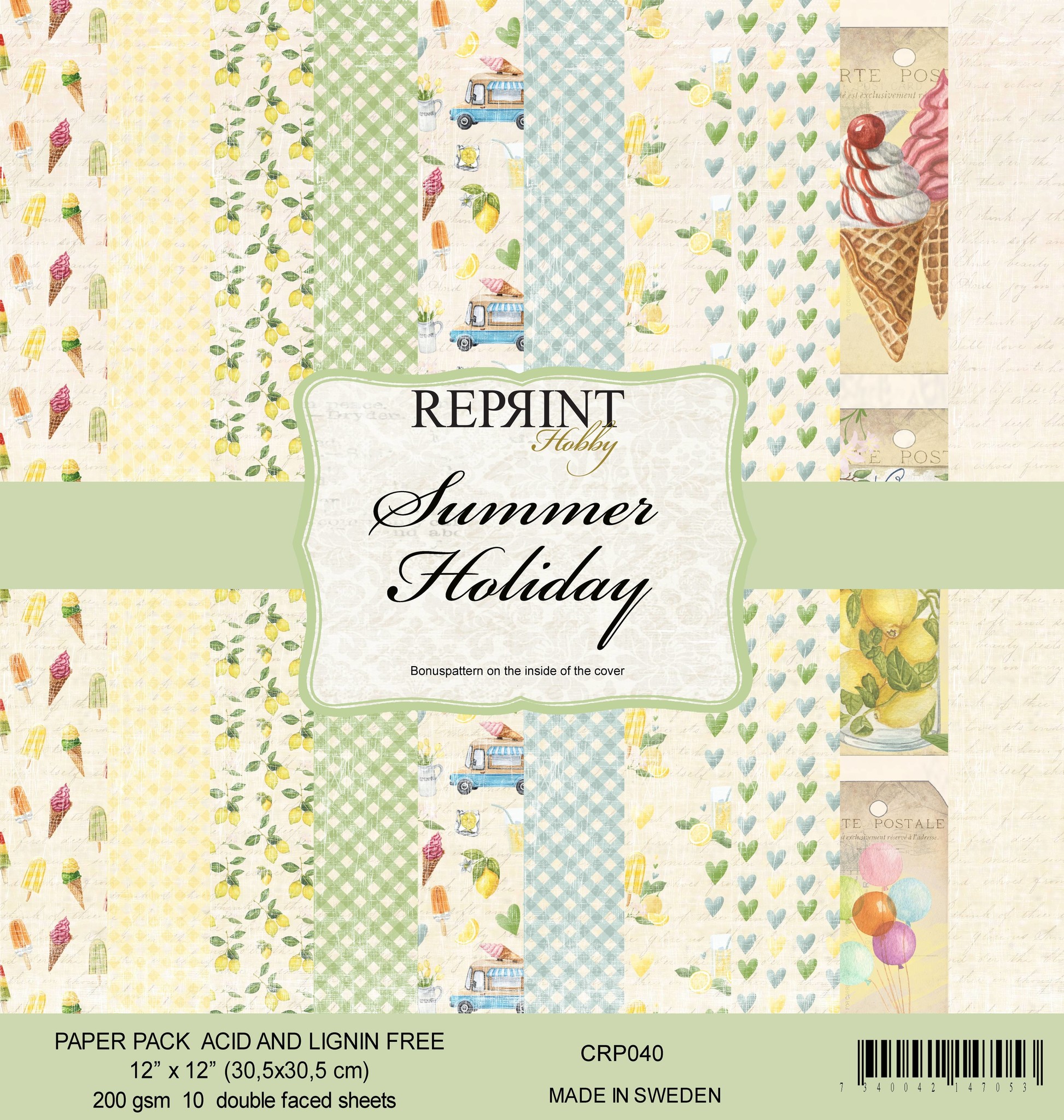 reprint-summer-holiday-collection-12x12-inch-paper