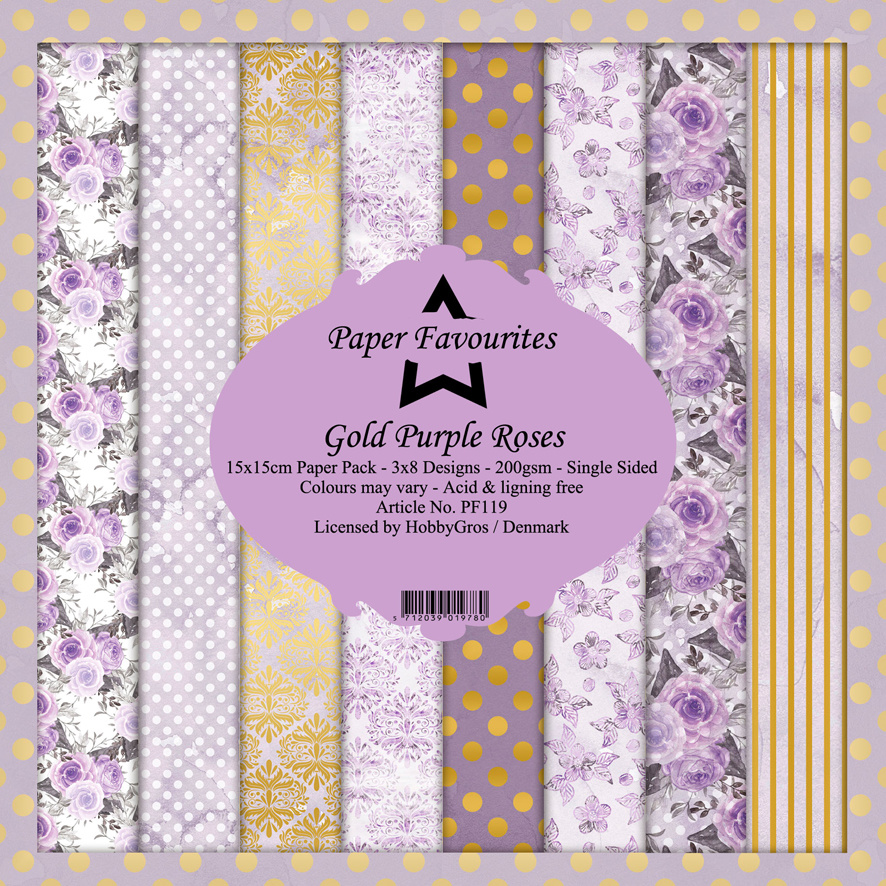 dixi-craft-gold-purple-roses-6x6-inch-paper-pack-p