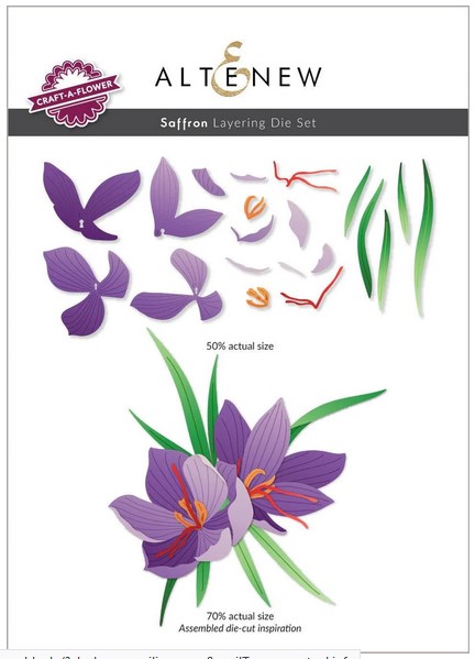 Altenew - Craft-A-Flower: Saffron Layering Die Set 