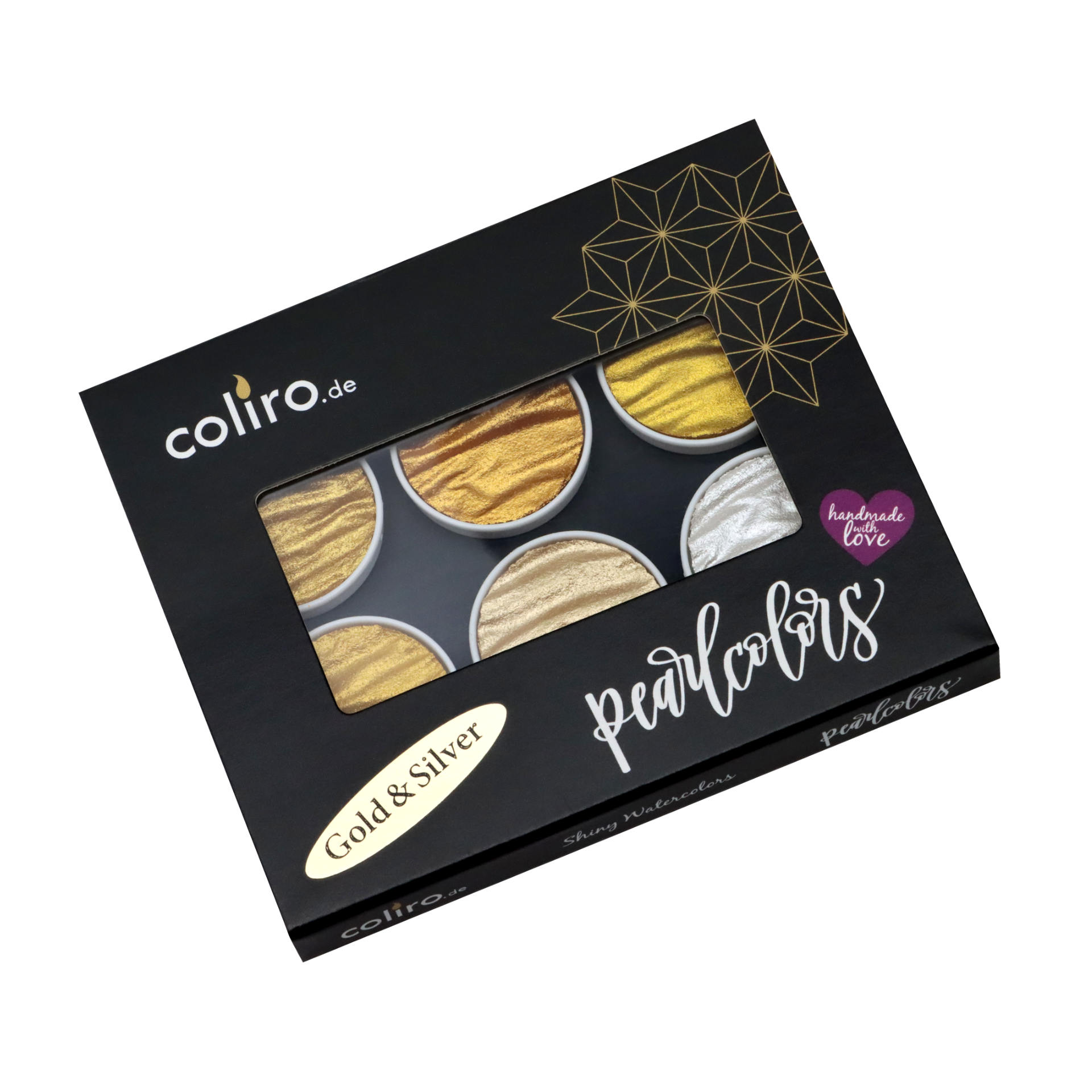 Coliro - "Gold & Silver" Pearlcolor Set