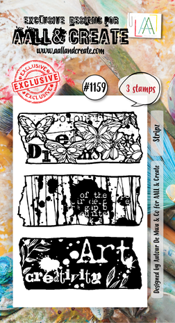 AALL & Create - Stamp Set A8 Stripz