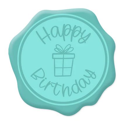 Mintopia - Wax seal without handle Happy Birthday A special day from Mintopía