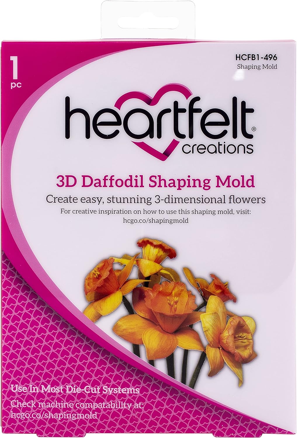 Heartfelt Creations Shaping Mold - Spring Garden - 3D Daffodil
