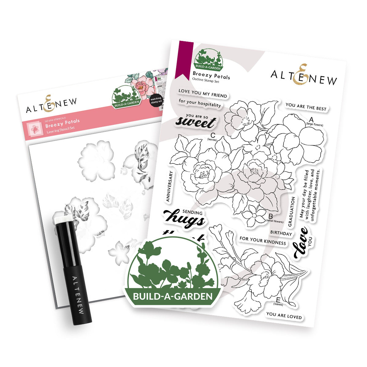 Altenew - Build-A-Garden: Breezy Petals