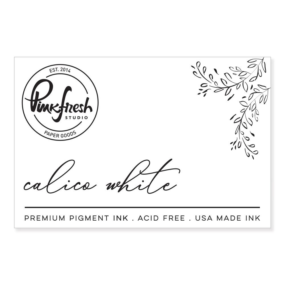 Pinkfresh Studio Premium Dye Ink Pad - Calico White