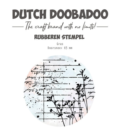 Dutch Doobadoo - Rubber Stamp Grass