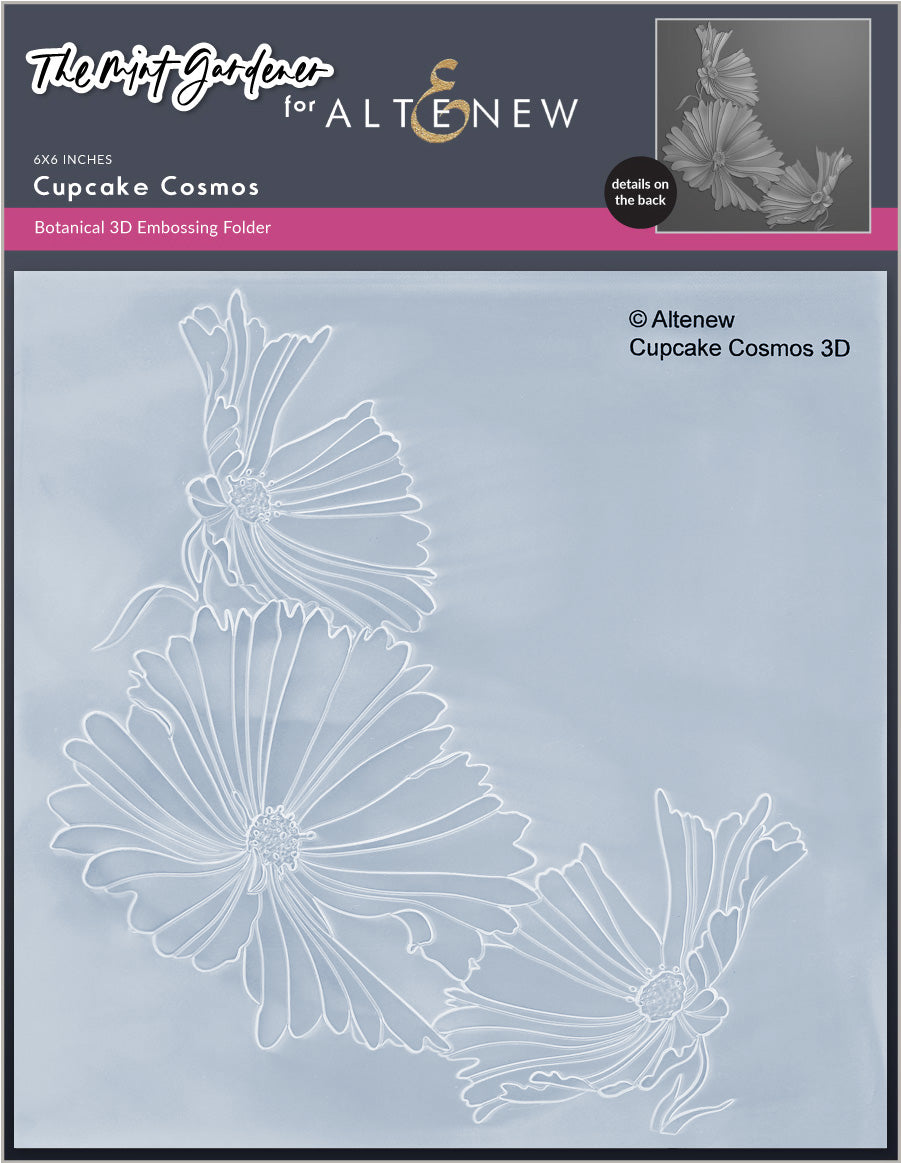 Altenew - Cupcake Cosmos 3D Embossing Folder