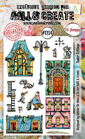 AALL & Create - Stamp Set A6 Tudor Cottage