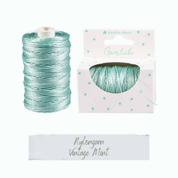 Creative Depot -  Nylongarn - Vintage Mint - Garnliebe 