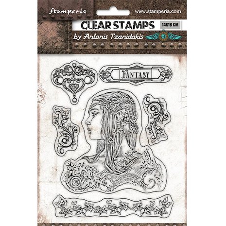 stamperia-magic-forest-clear-stamps-amazon-wtk169
