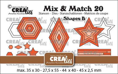 Crealies Mix&Match 20