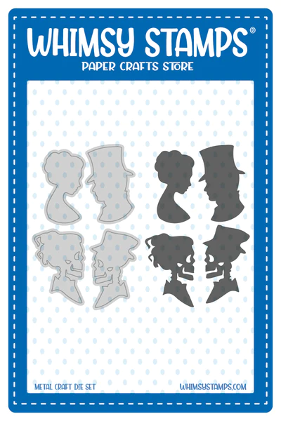 Whimsy Stamps - Forever Cameos Die Set