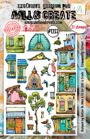 AALL & Create - Stamp Set A5 Community Corner