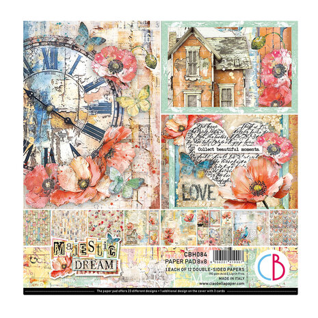 Ciao Bella - Majestic Dream 8x8 Inch Paper Pad (12pcs) 