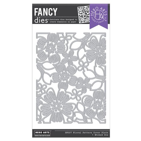 Hero Arts Fancy Dies -Floral Pattern Cover Plate Fancy Dies