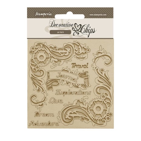 Stamperia - Songs of the Sea Decorative Chips Journal