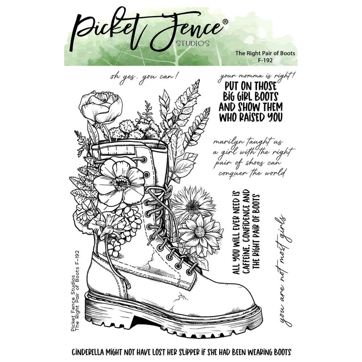 Picket Fence Studios The Right Pair of Boots