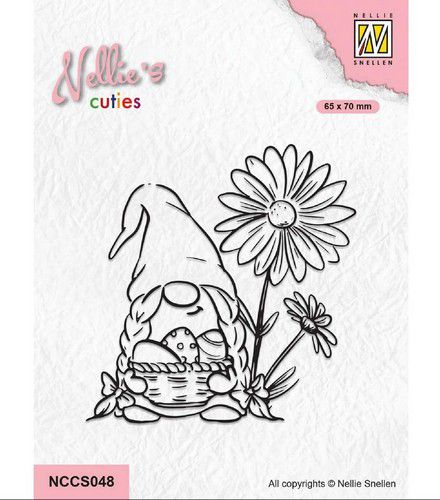 Nellie Choice Nellie‘s Cuties Clear Stamp Easter Gnome 6