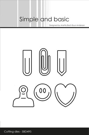 Simple and Basic - Paper Clips Dies