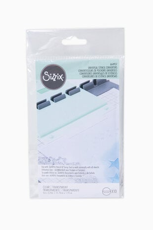 Sizzix • Stencil & Stamp Tool Accessory Universal Stencil Converters 10Stück