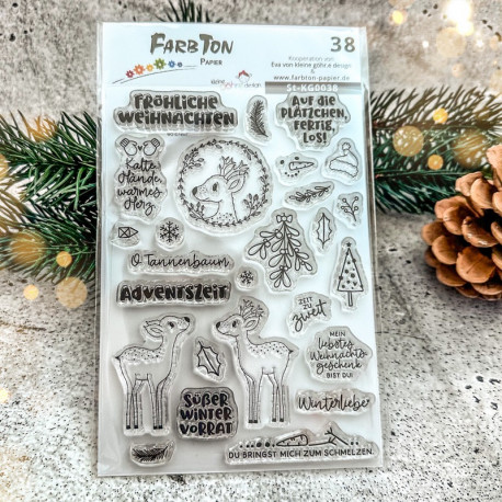 FarbTon - Stempel: Winterwonderland 1/ Kleine Göhr.e Design Nr.38