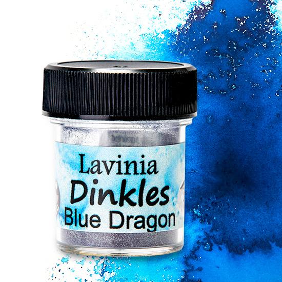 Lavinia - Dinkles Ink Powder Blue Dragon