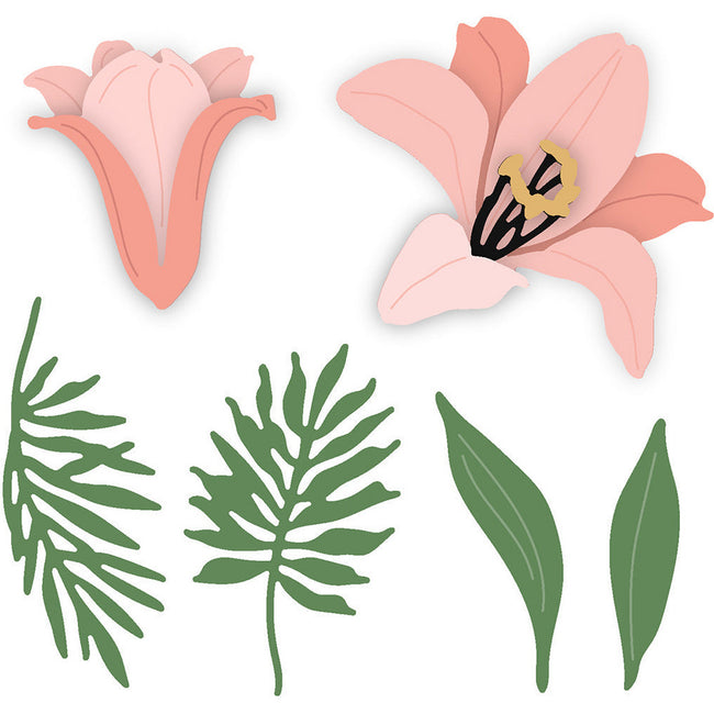 Honey Bee - Lovely Layers: Easter Lily - Honey Cuts