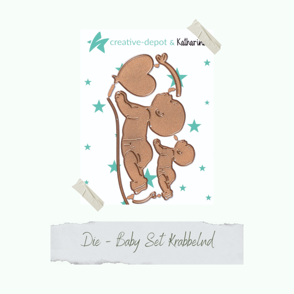 Creative Depot - Die - Baby Set krabbelnd