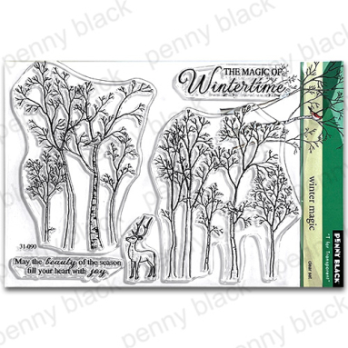 Penny Black - WINTER MAGIC ( CLEAR STAMPS)