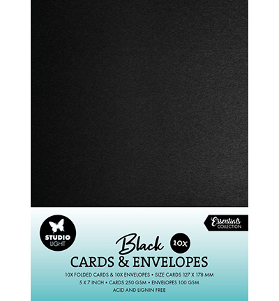 Cards & Envelopes Black Consumables nr.07