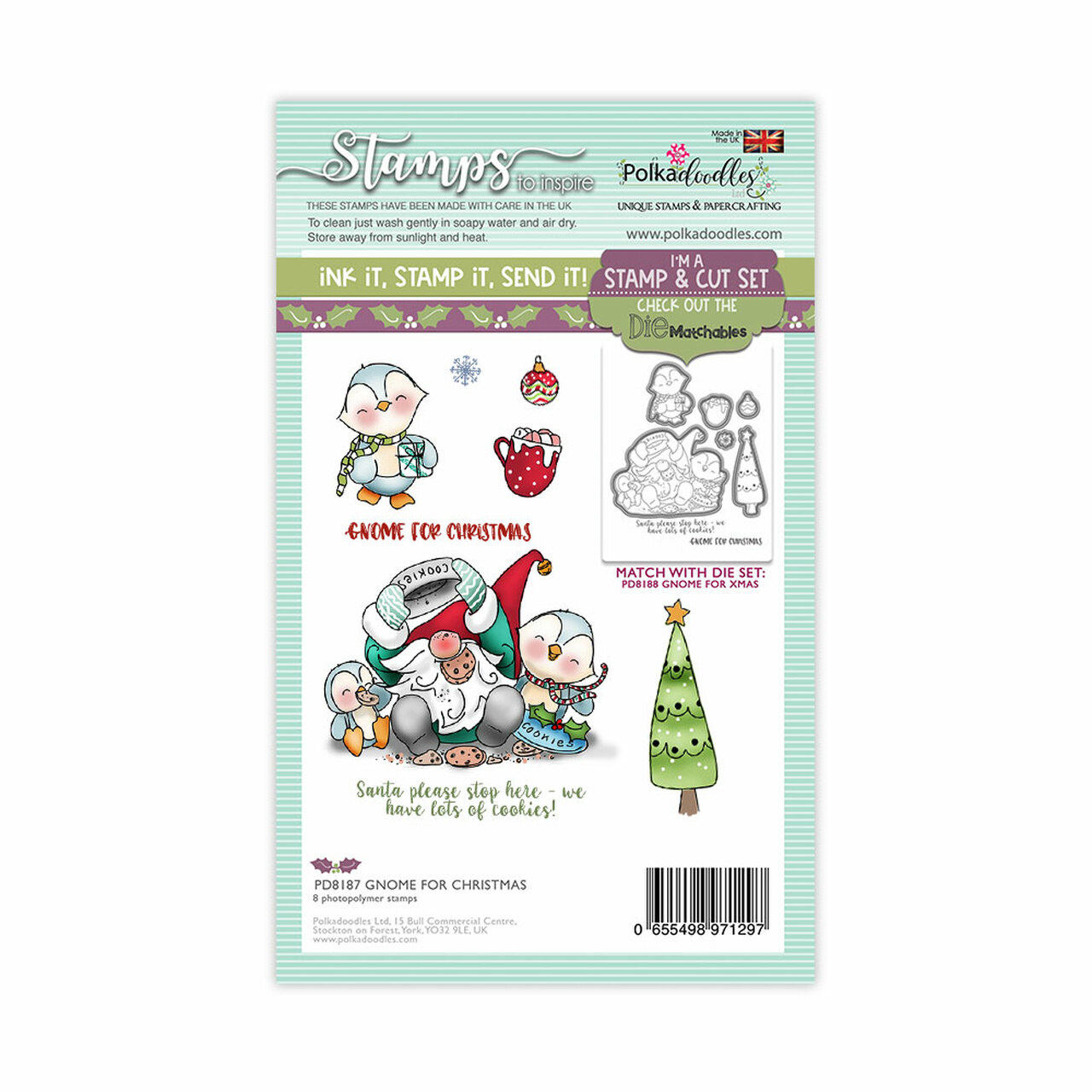 polkadoodles-gnome-for-christmas-clear-stamps-pd81