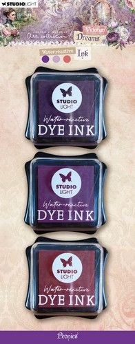 Studio Light Water-reactive Ink Pads Peonies Vict. Dreams nr.26