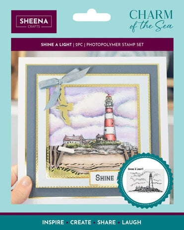 Crafter's Companion - Charm of the Sea Photopolymer Stamp Set Shine a Light 