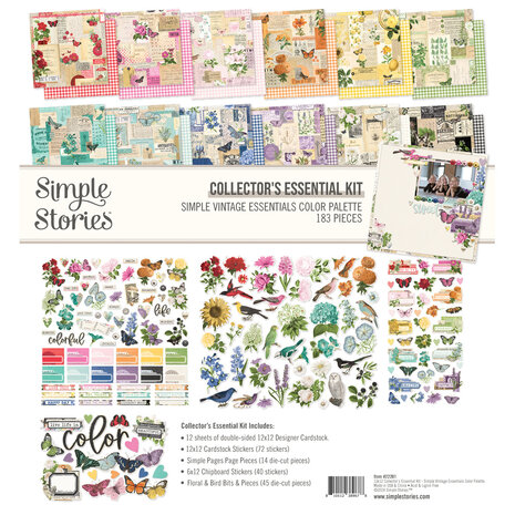 Simple Vintage Essentials Color Palette Collector's Essential Kit